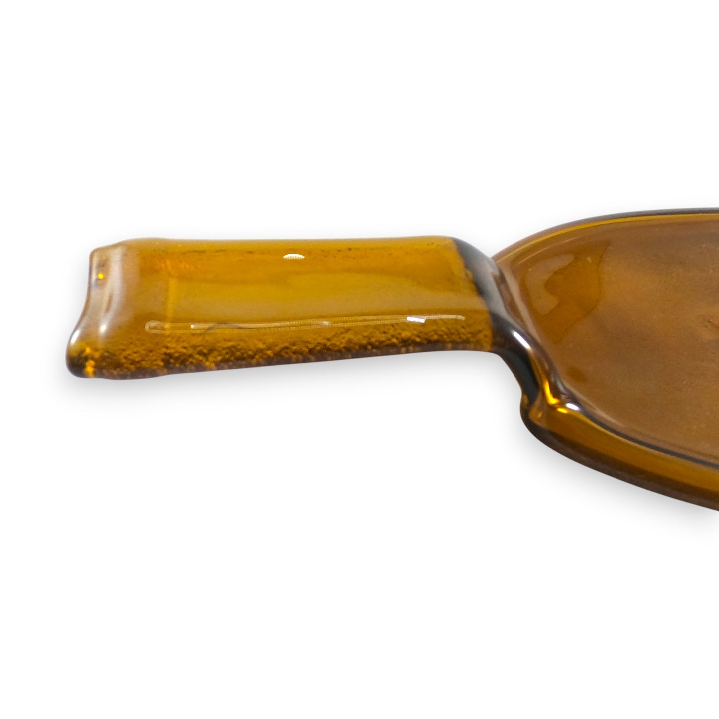 Gold Slab - Tabla Artesanal de Botella Fundida Ámbar