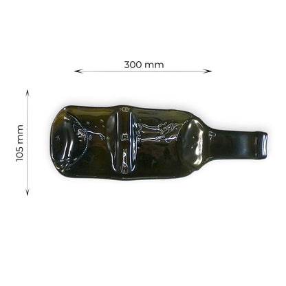 Vid Duo - Bandeja Doble de Botella de Vino Fundida