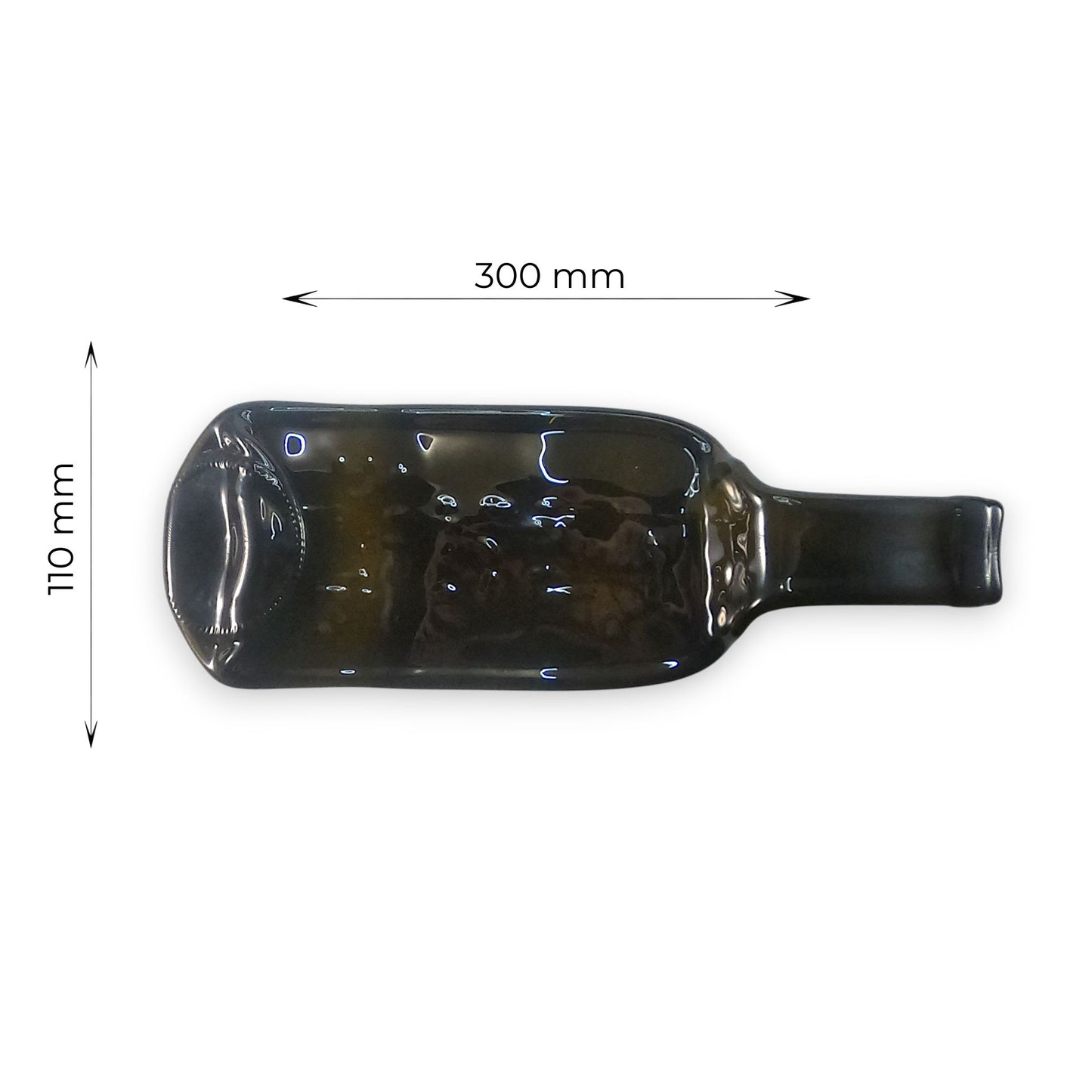 Vid Slab - Tabla Artesanal de Botella de Vino Fundida