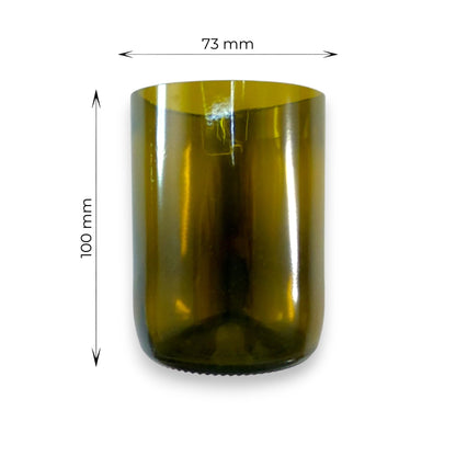 Vasos Vid - Pack de Vasos Artesanales de Botella de Vidrio