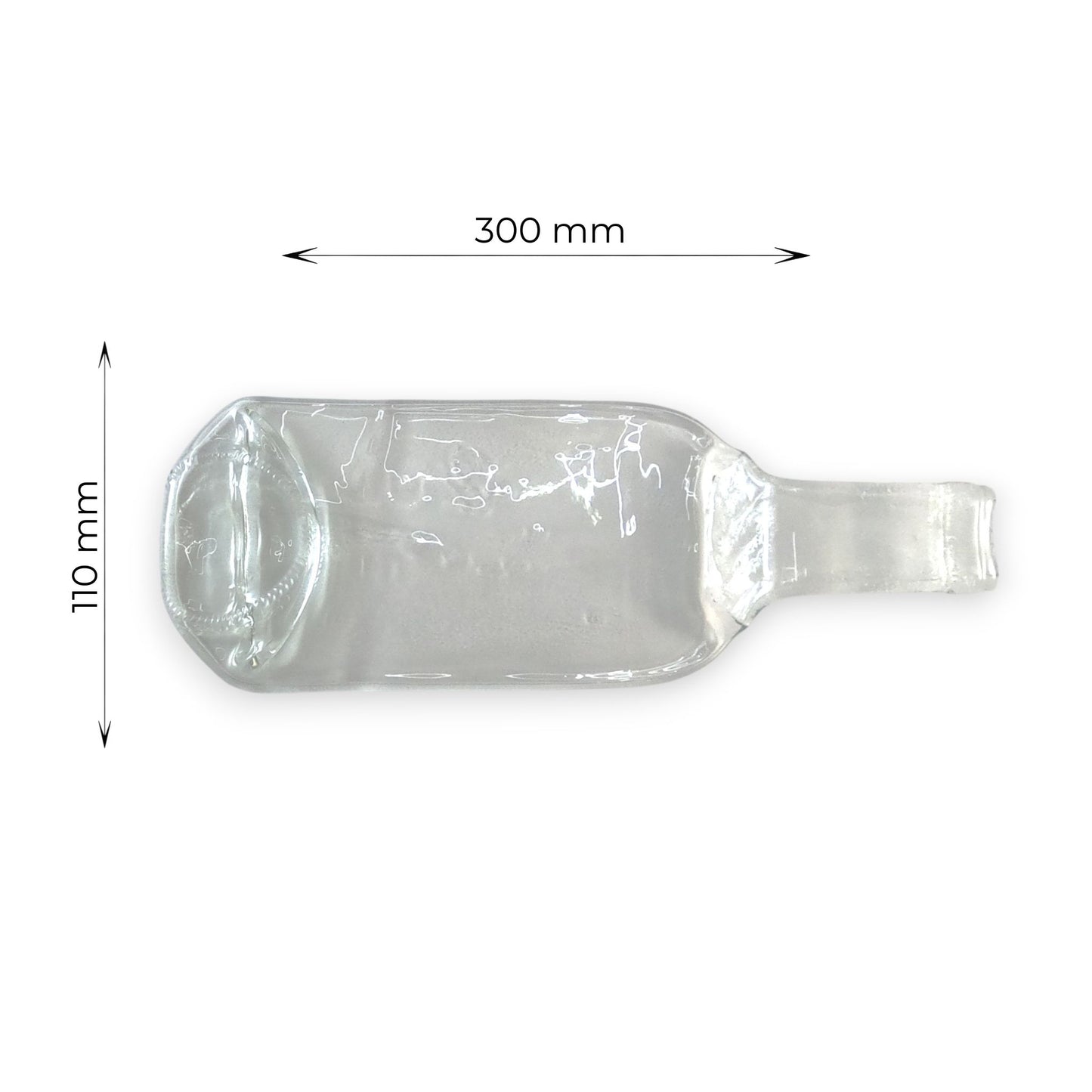Aura Slab - Tabla Artesanal de Botella de Vino Fundida