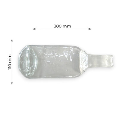 Aura Slab - Tabla Artesanal de Botella de Vino Fundida
